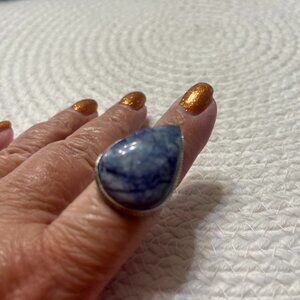 Gorgeous PURPLE FOSSIL CORAL Handmade Sterling 925 Pendant/Cord #736D